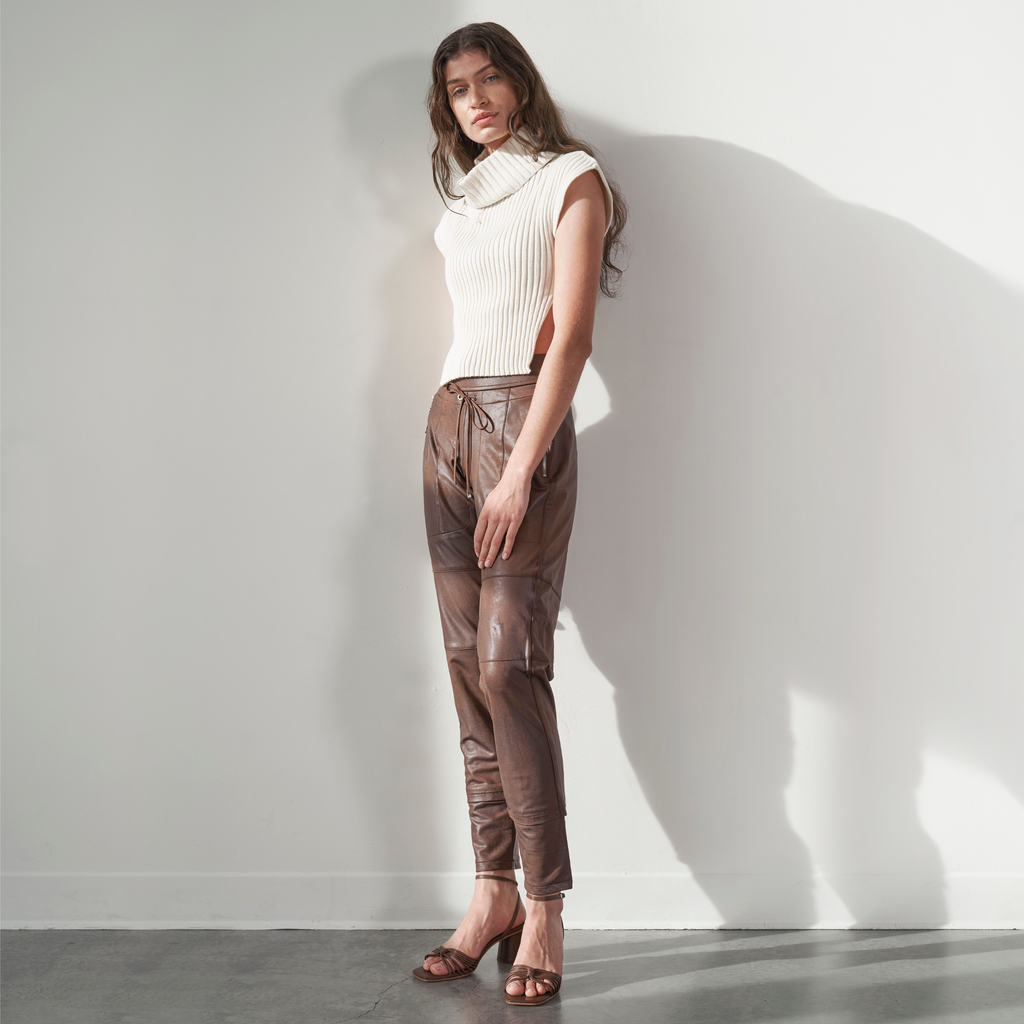 Ladies Raphael Raffi Pants Raffaello Rossi Candy Pant Vegan Leather – RAFFAELLO ROSSI US, Inc.